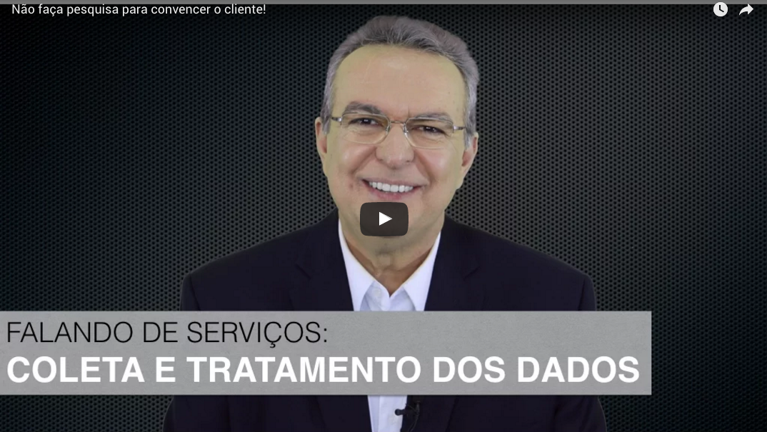 Não faça pesquisa para “convencer” o cliente!